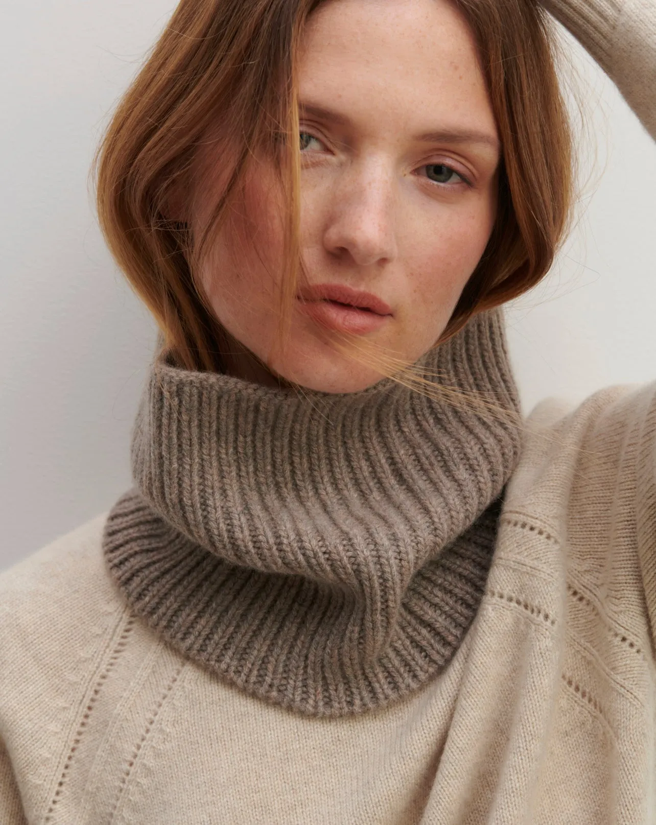12-ply snood Eric Bompard