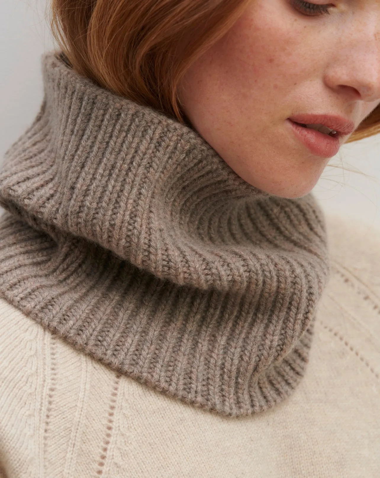 12-ply snood Eric Bompard