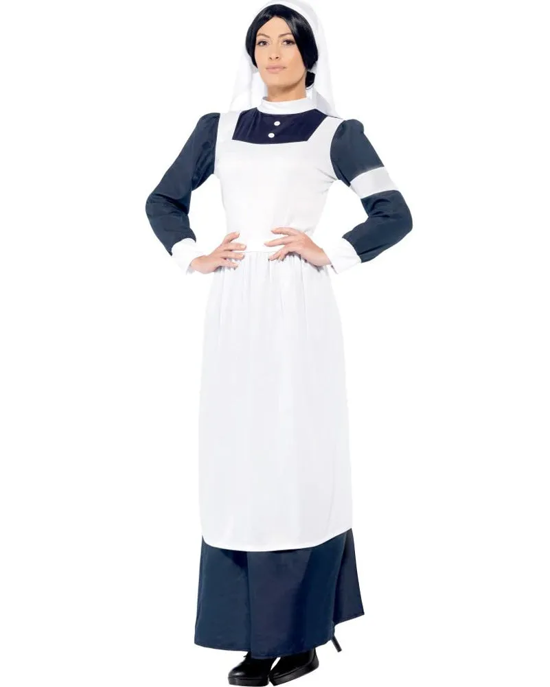 40s Great War Nurse Womens Plus Size Costume