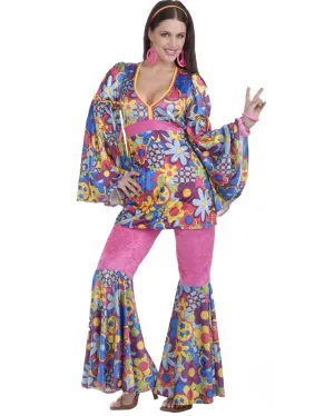 60s Hip Flower Child Womens Costume