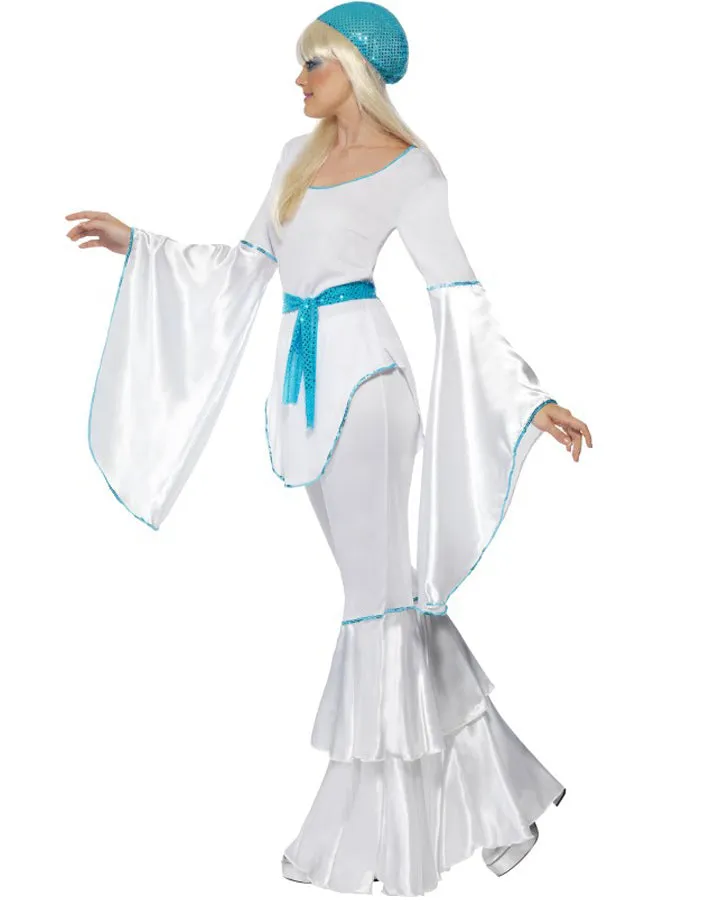 70s Blue Super Trooper Womens Costume