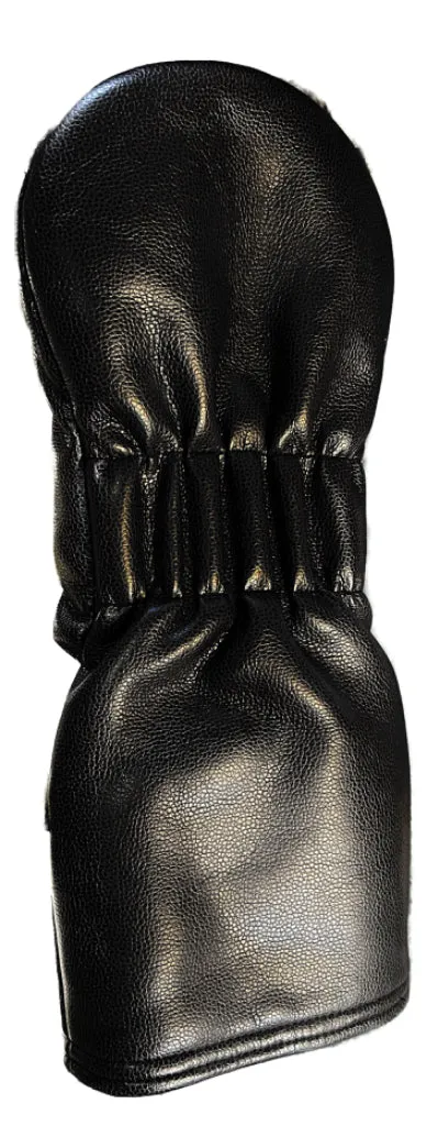 A& meBlack & White Leather Driver Cover - Innsbrook  MSP$65