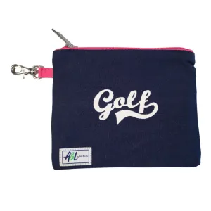 A&L by Ame & Lulu Navy & Pink "Golf" Wristlet MSP$28