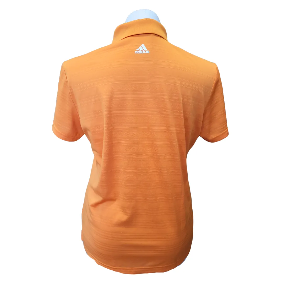 Adidas Climalite Orange Women's Golf Polo Size XL