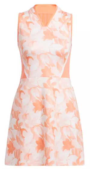 Adidas Floral Women's Golf Dress - Coral Fusion Size S