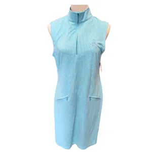 Adidas Golf Teal Heather Short Sleeve Golf Dress Size M MSP$90