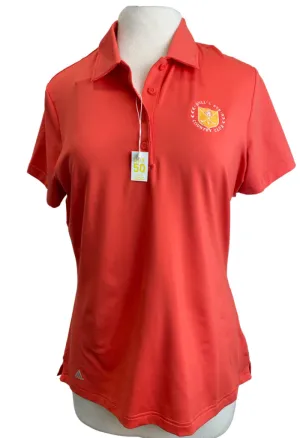 Adidas Short Sleeve Polo, Dark Melon