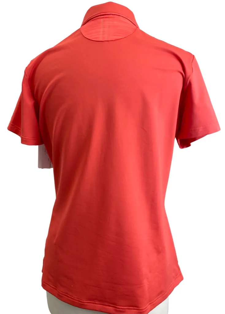 Adidas Short Sleeve Polo, Dark Melon