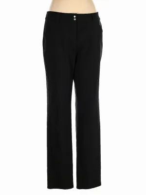 Adidas Women's Black Lined Golf Pants Size 8 MSP$100