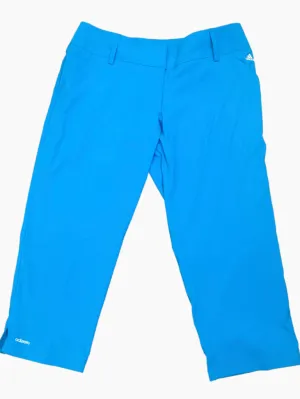 Adidas Women's Turquoise Capris Size 10 MSP$80