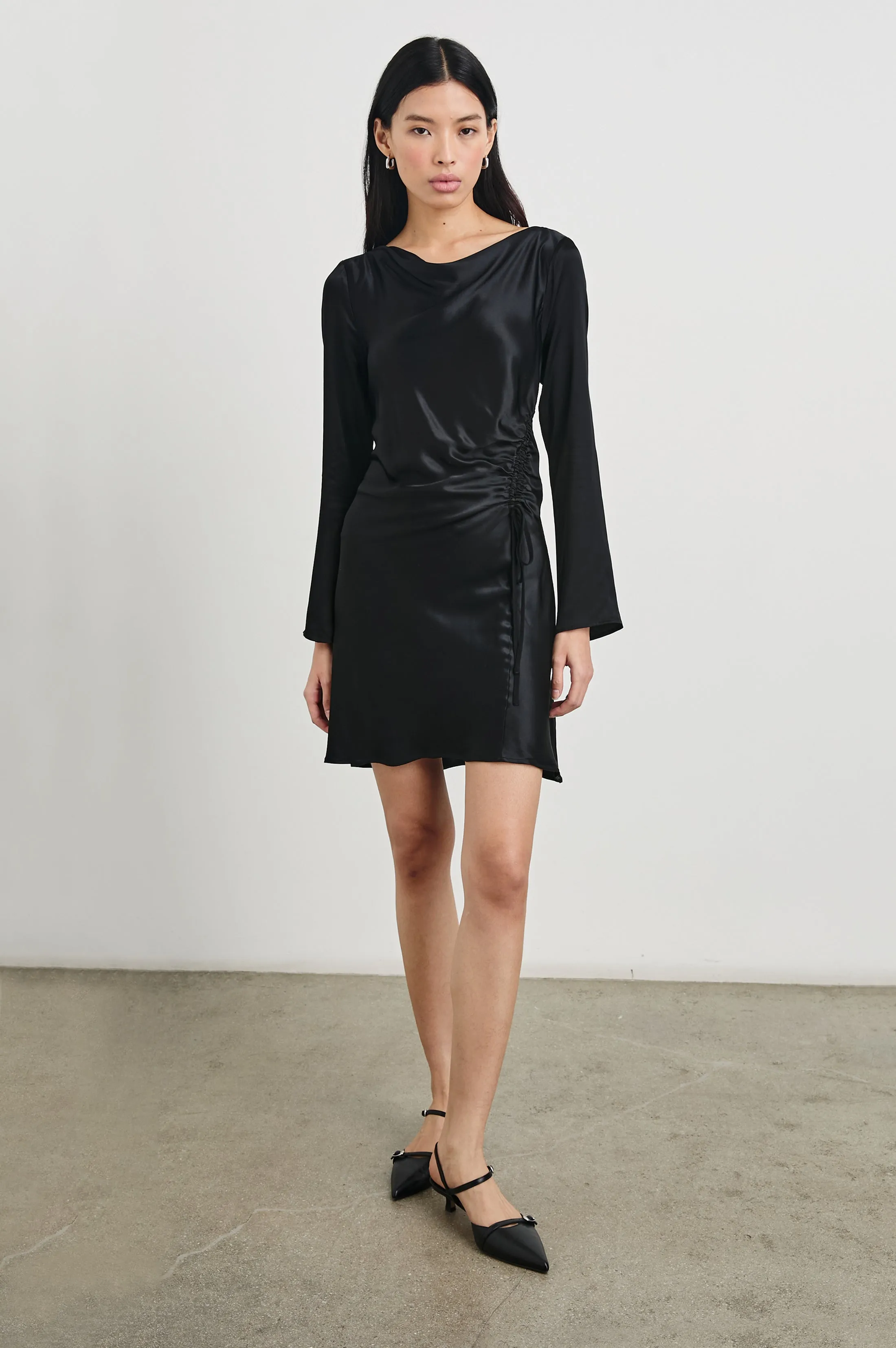 ALESSANDRA DRESS - BLACK Rails