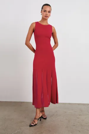 ALESSIA DRESS - SCARLET Rails
