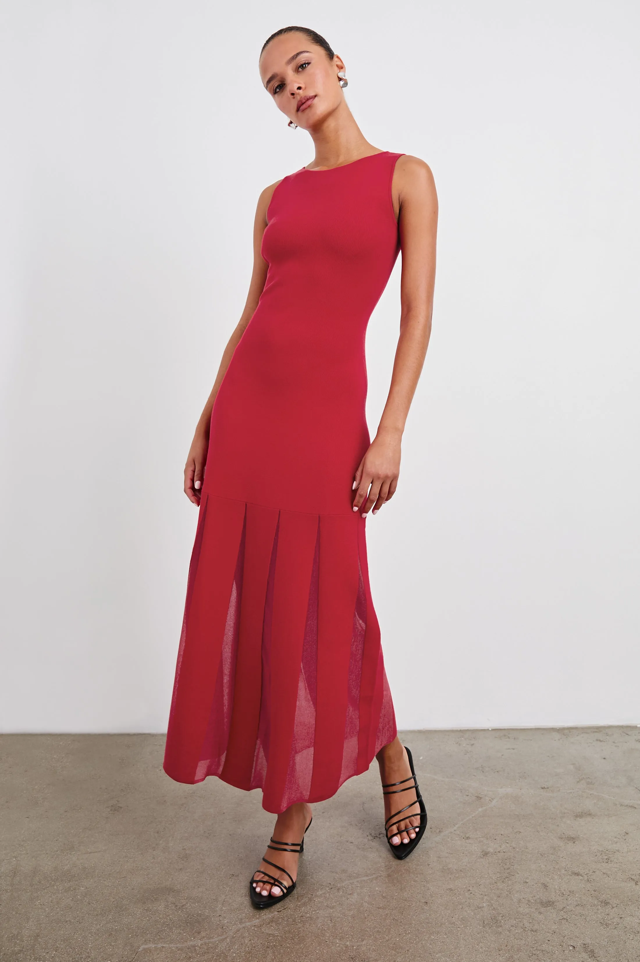 ALESSIA DRESS - SCARLET Rails