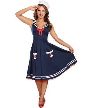 All Aboard Womens Costume