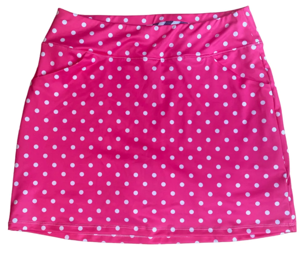 Allie Burke AB. Pink Polka Dot Skort Size M. MSP$150