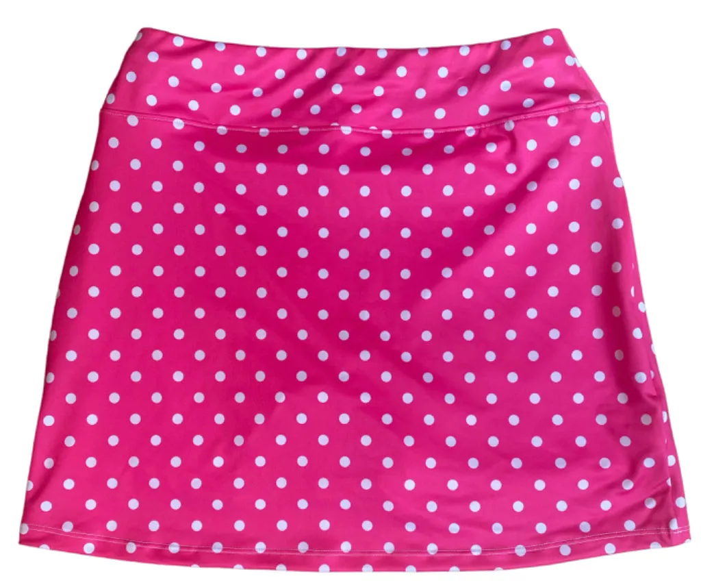 Allie Burke AB. Pink Polka Dot Skort Size M. MSP$150