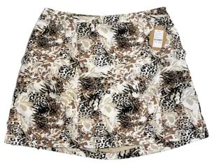 Allyson Whitmore Animal Print Golf Skort Size 12