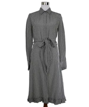Altuzarra B&W Check Print Dress sz 4
