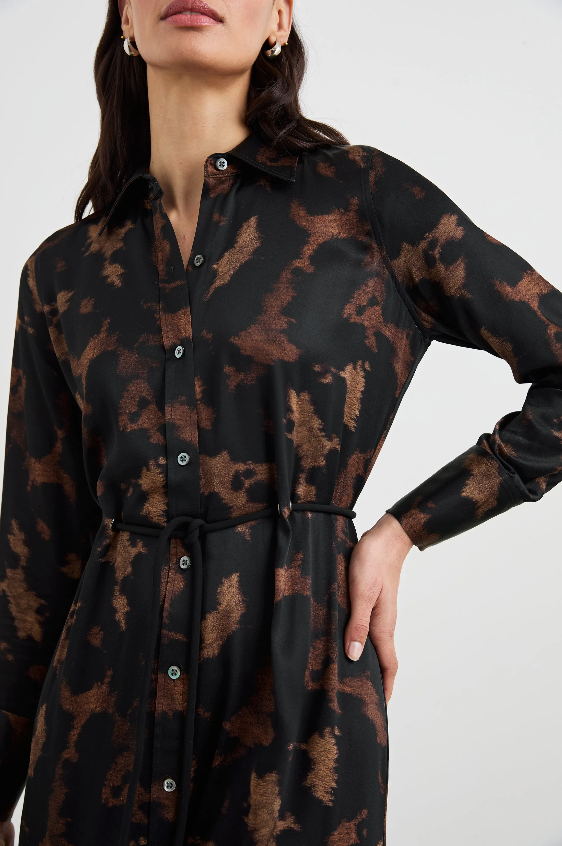 ANINA DRESS - DIFFUSED SANDSTONE Rails