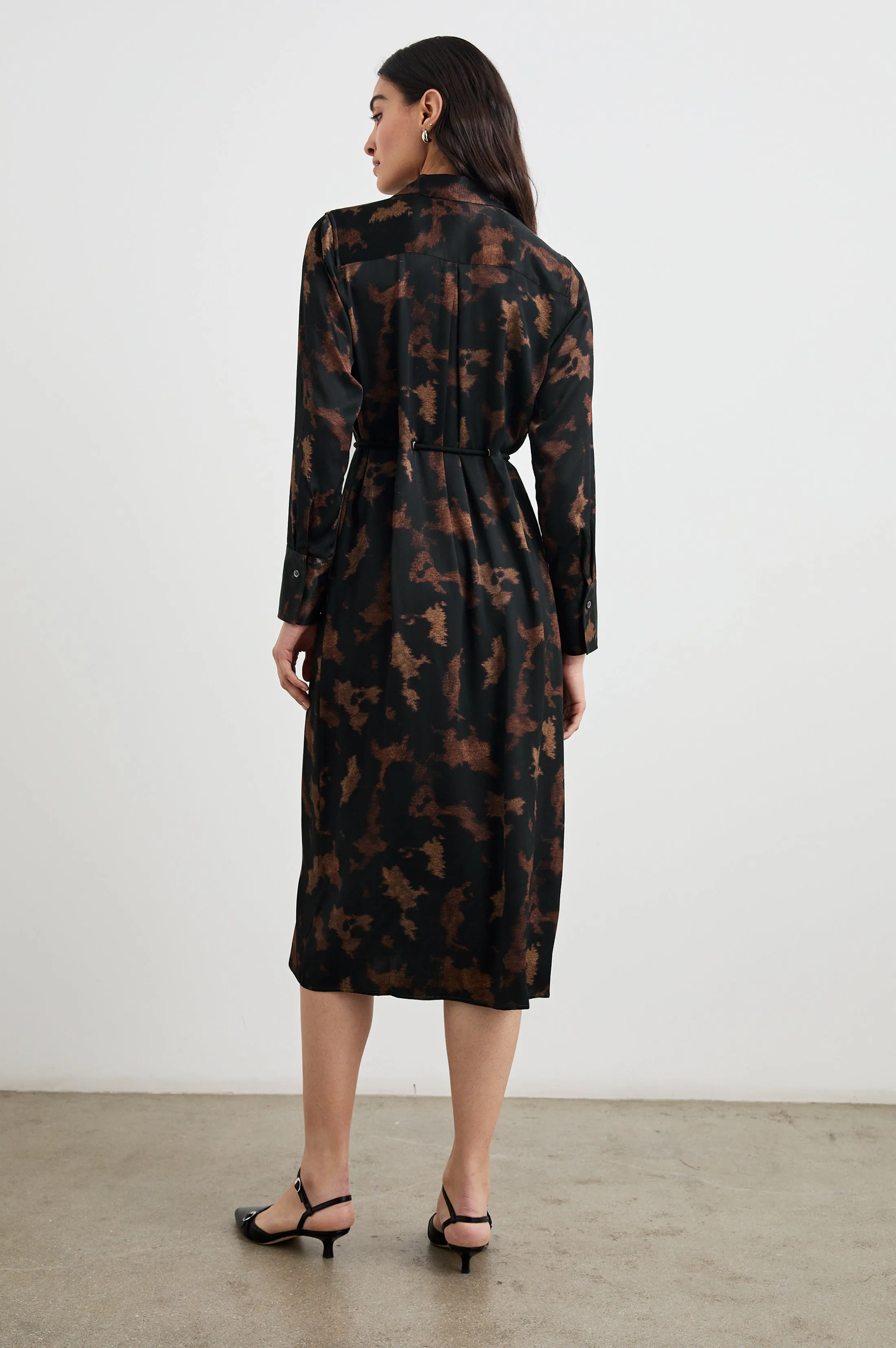 ANINA DRESS - DIFFUSED SANDSTONE Rails