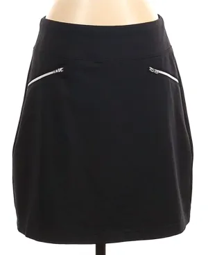 Annika Cutter & Buck Black Pull-on Skort Size S
