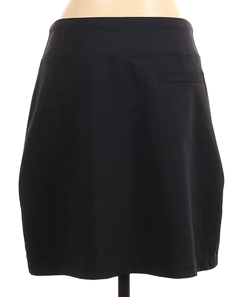 Annika Cutter & Buck Black Pull-on Skort Size S