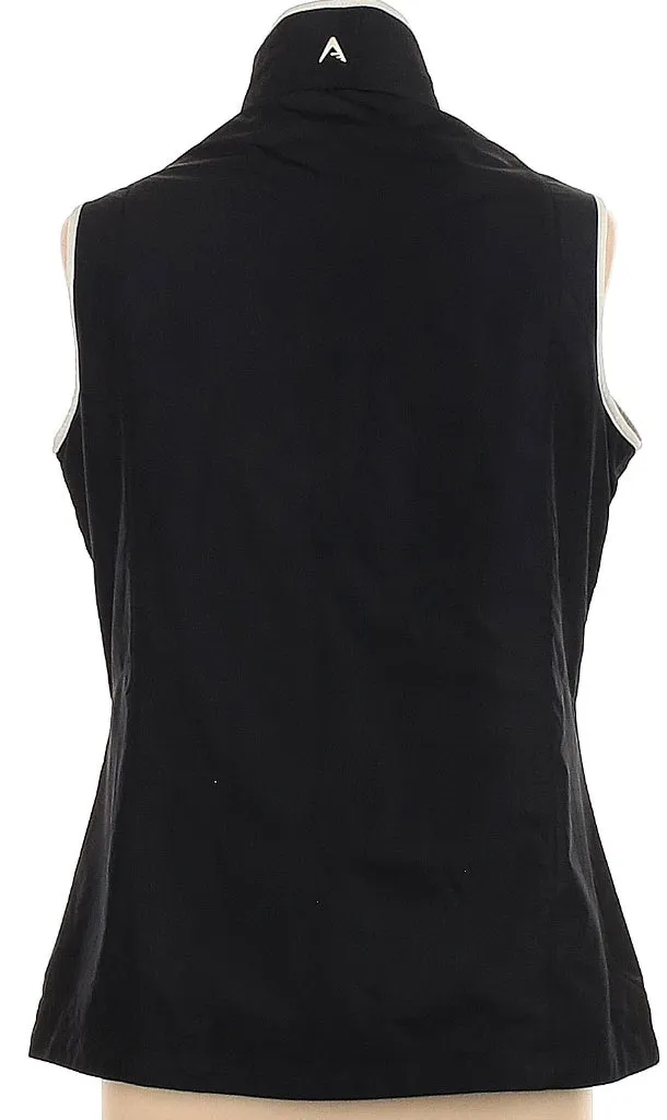 Antigua Women's Black Reversible Vest w/ Logo Size L MSP$75
