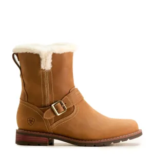 Ariat Womens Savannah Sherpa Waterproof Carmel Tan