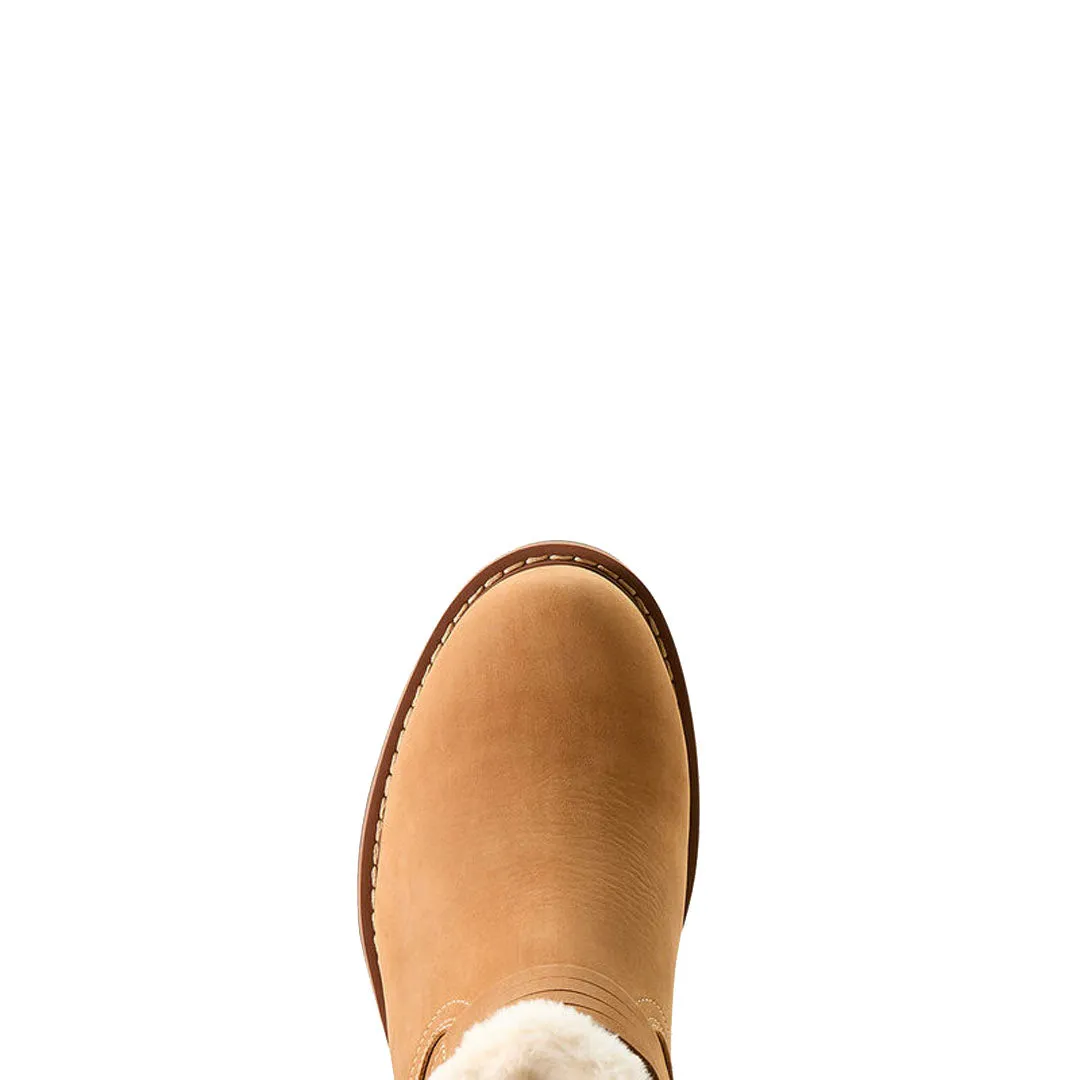 Ariat Womens Savannah Sherpa Waterproof Carmel Tan
