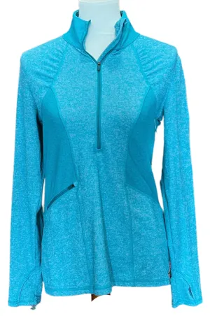 Atheleta Jade Green 1/2 Zip Pullover Size M MSP