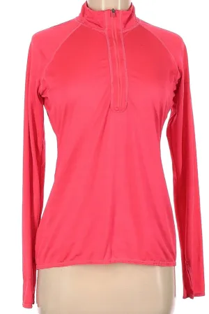 Athleta Bright Coral Long Sleeve Workout Top Size M MSP$68
