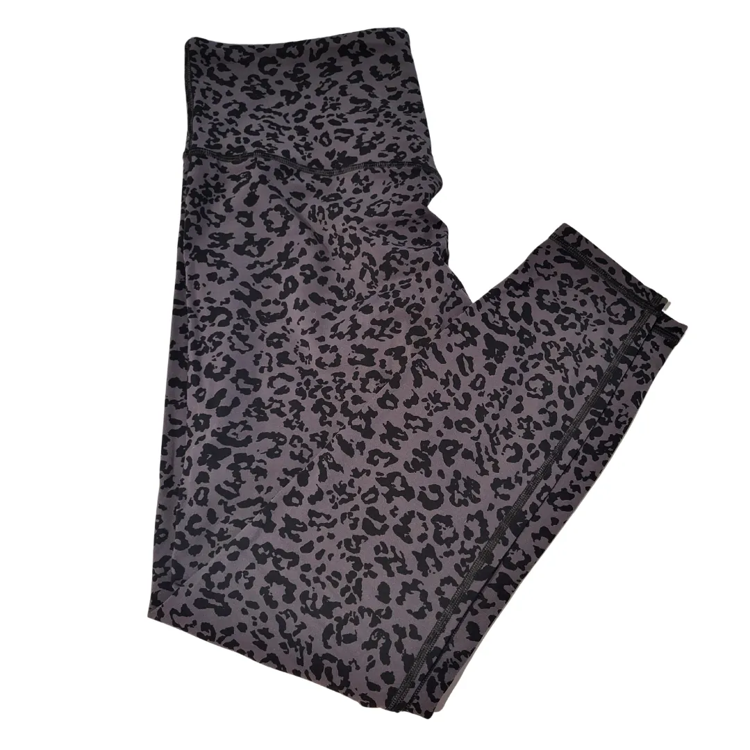 Athleta Leopard Elation Ultra High Rise Tight Size L. MSP$89
