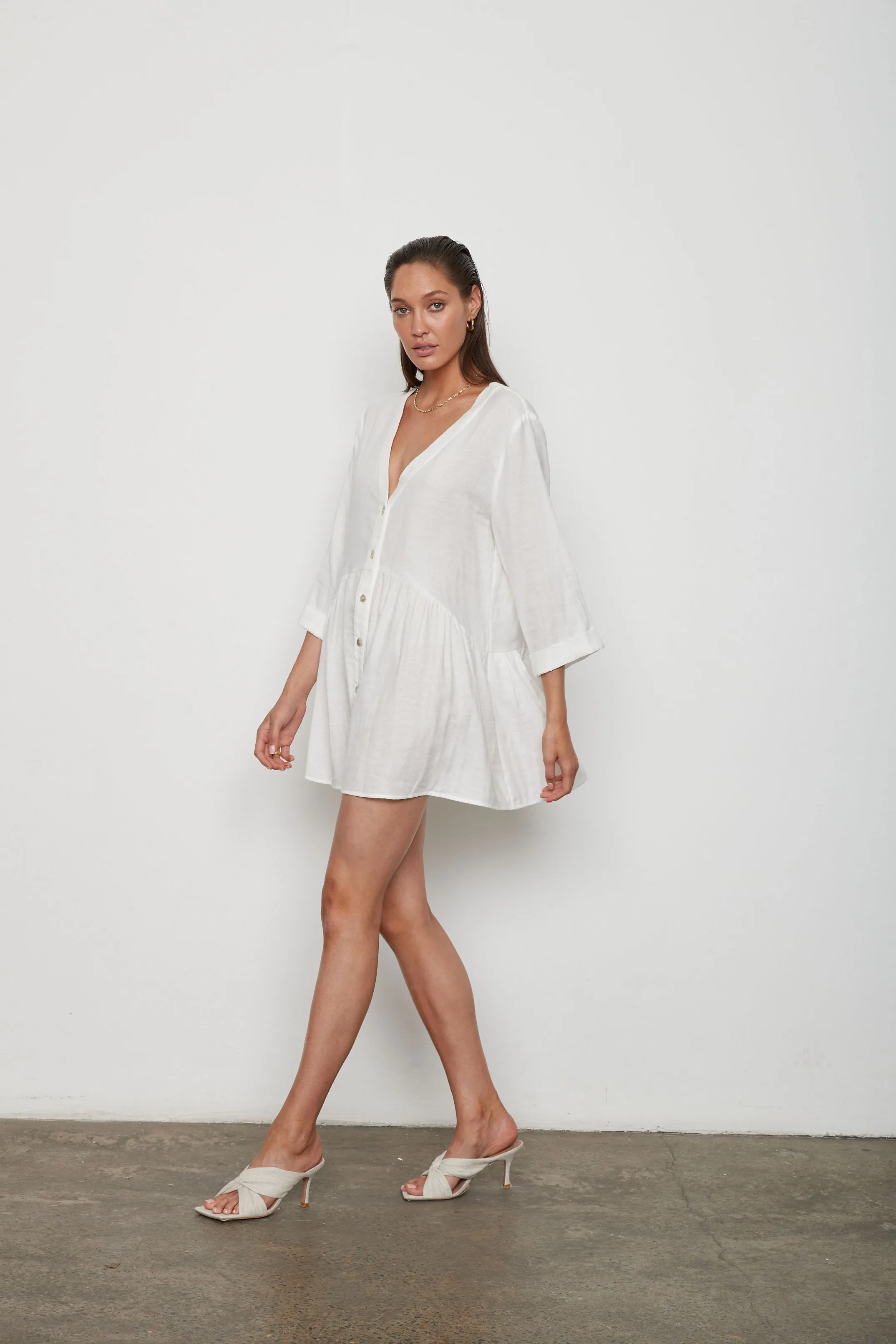Atoir WOMENS ISLAND HOPPER DRESS - WHITE