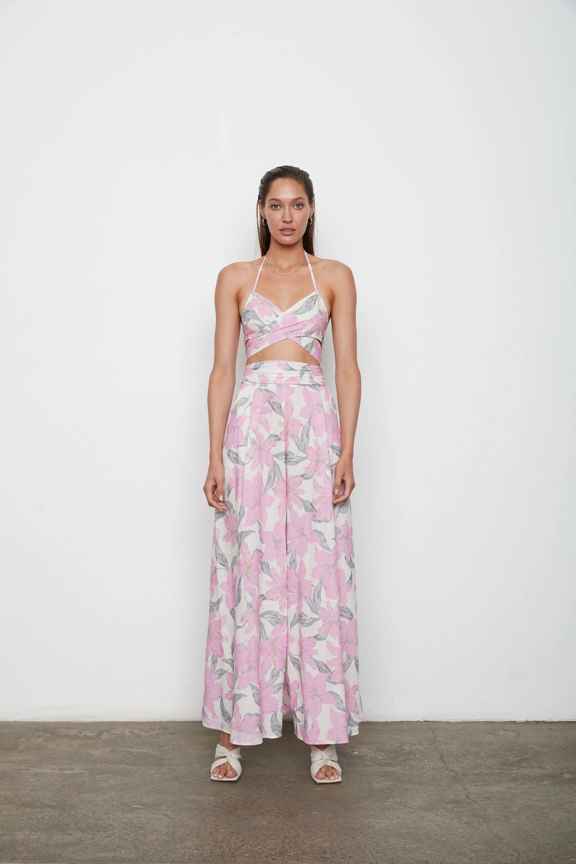 Atoir WOMENS THE ORA CROP - LILY BLOOM