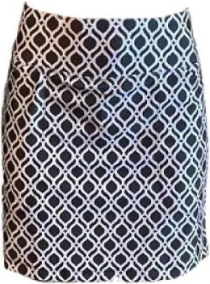 B-Skinz Black & White Chanel Golf Skort Size S MSP$72