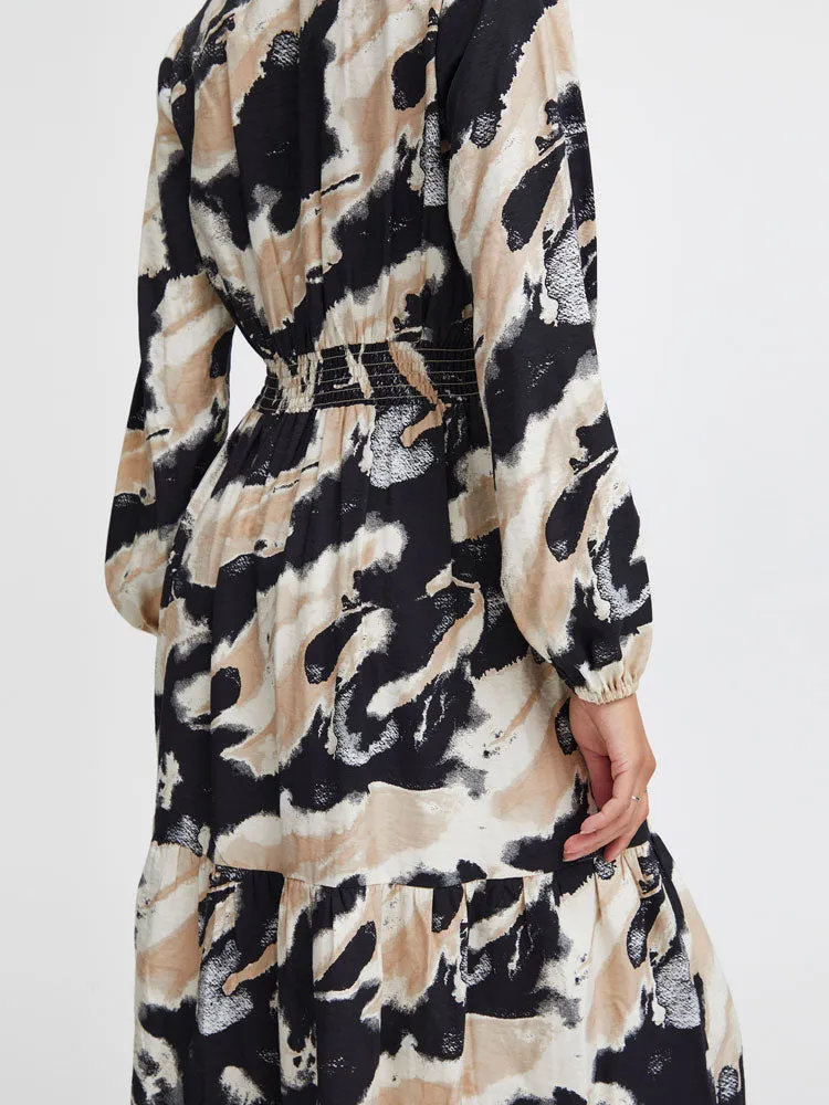 B Young ByIhamma Long Dress Birch