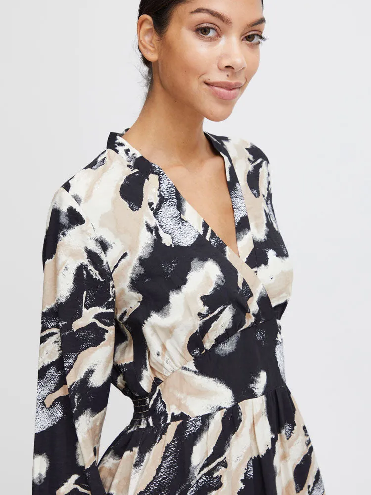 B Young ByIhamma Long Dress Birch