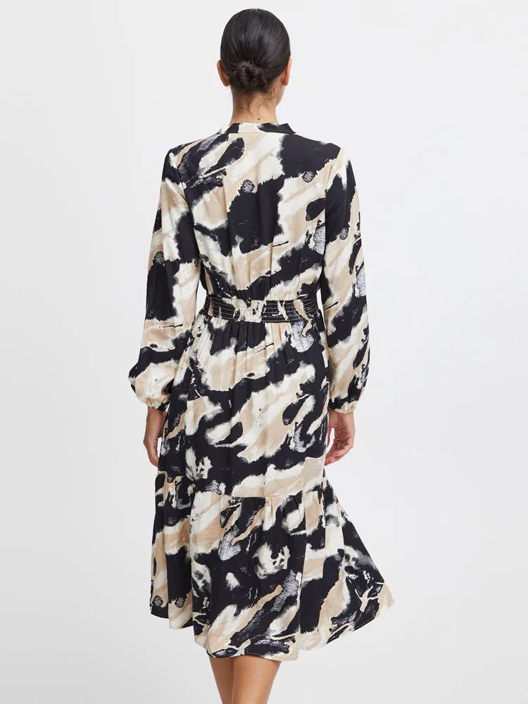 B Young ByIhamma Long Dress Birch