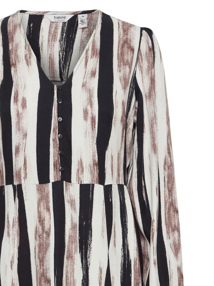 B Young ByIhuna Dress Black Mix