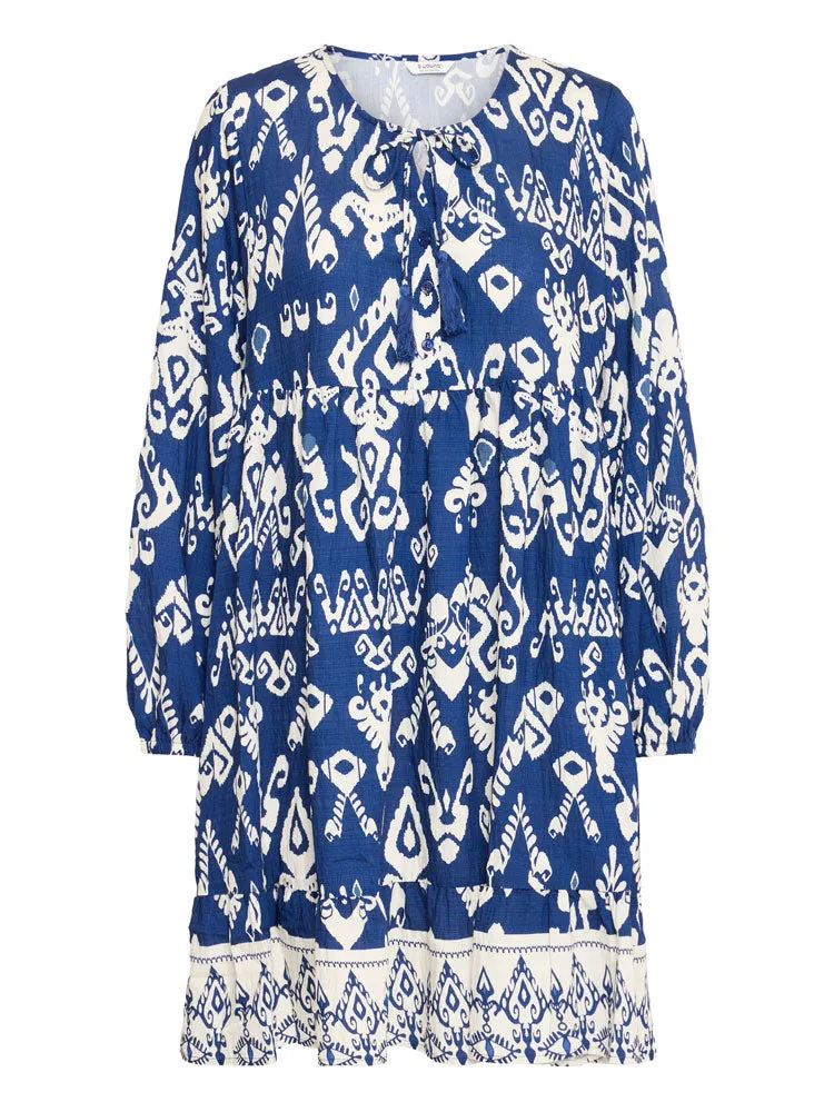 B Young ByJasmina Short Dress Medieval Blue