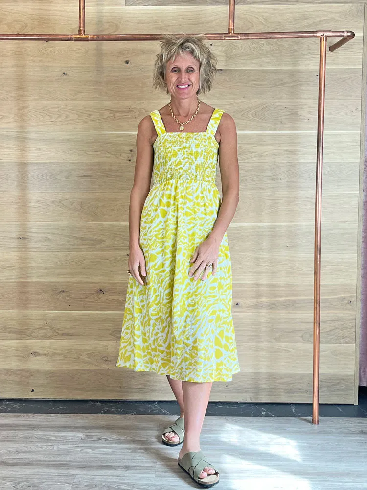 B Young ByJasmine Dress Bamboo Zebra Mix