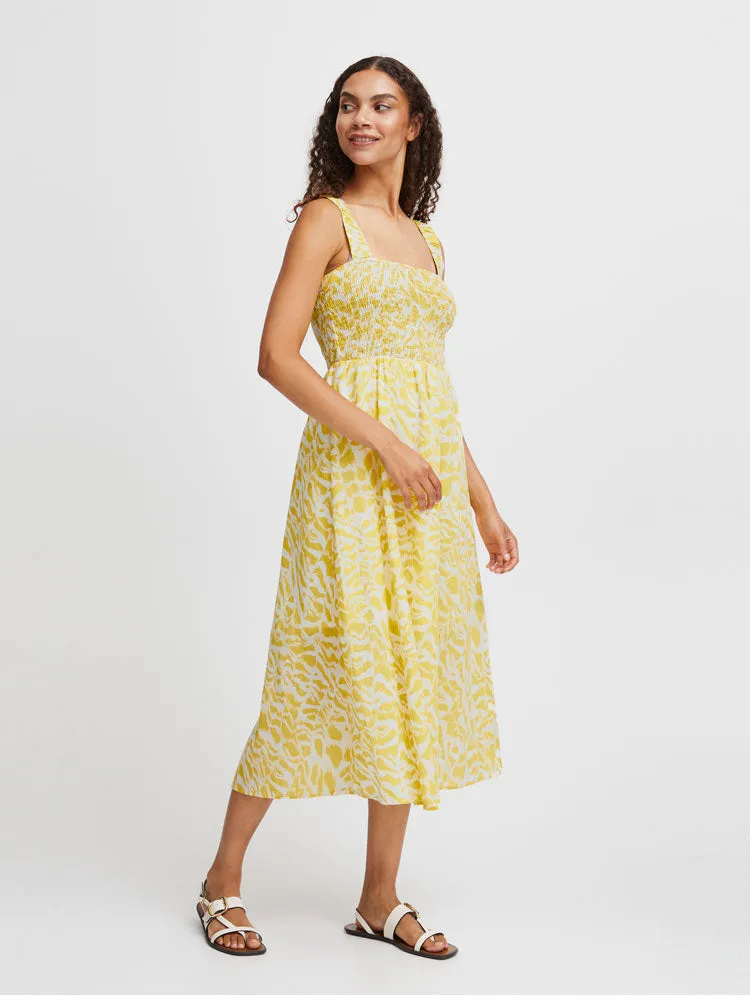 B Young ByJasmine Dress Bamboo Zebra Mix