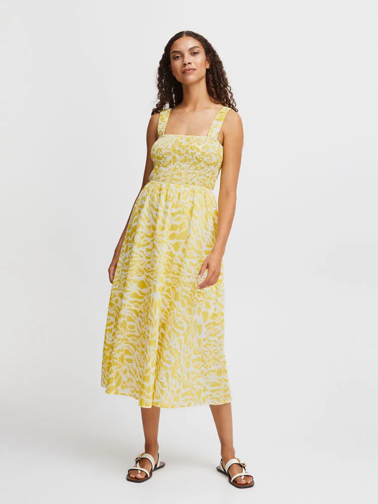 B Young ByJasmine Dress Bamboo Zebra Mix