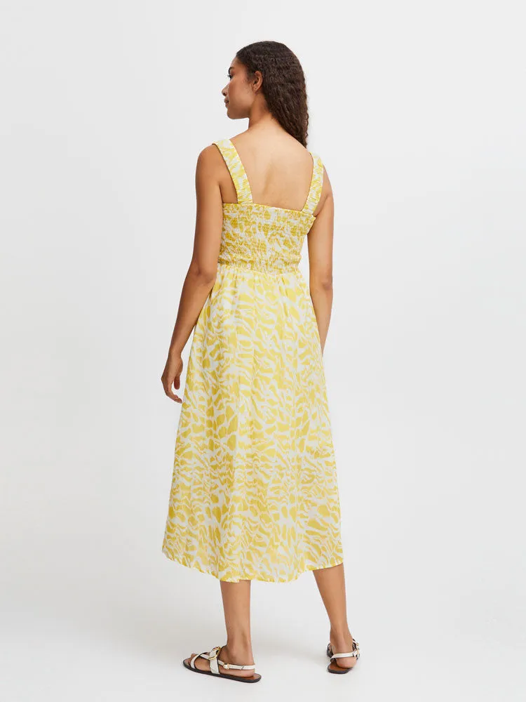 B Young ByJasmine Dress Bamboo Zebra Mix