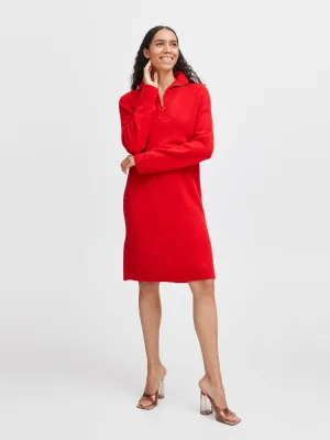 B Young ByOmartha Short Jumper Dress Goji Berry