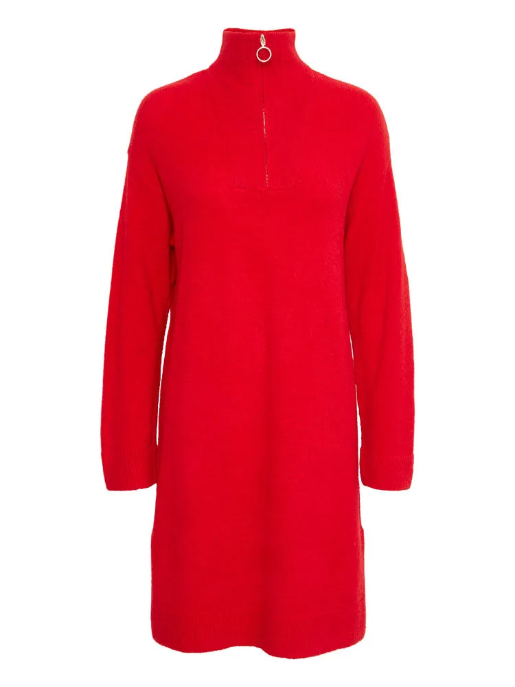 B Young ByOmartha Short Jumper Dress Goji Berry