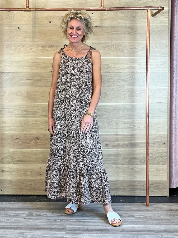 B Young ByPandinna Sun Dress Brown