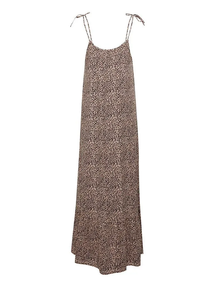 B Young ByPandinna Sun Dress Brown