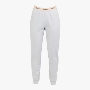 Barbour LOTTIE Womens Cotton Lounge Trousers Light Grey Marl