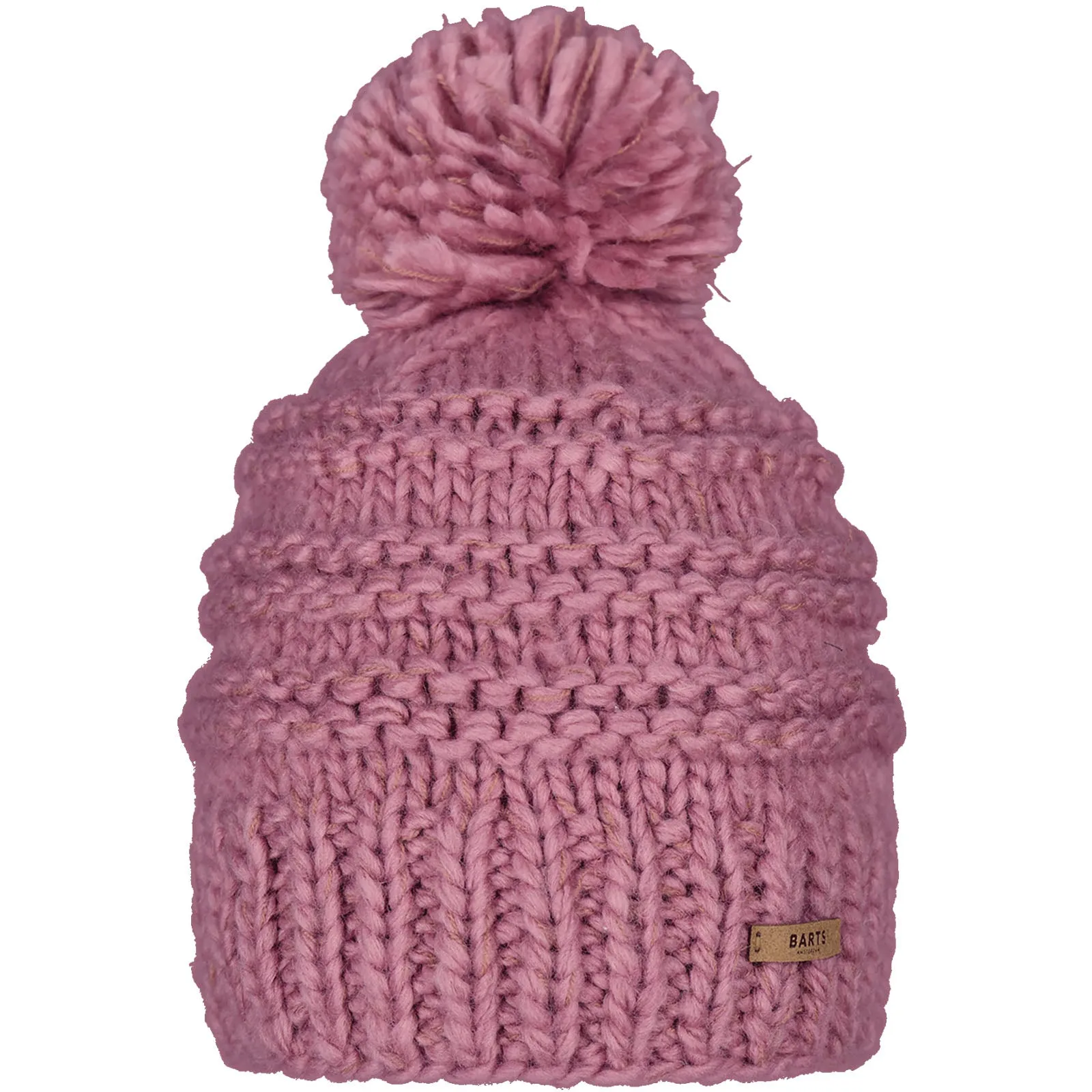 Barts Womens Jasmin Classic Hand Knit Knitted Bobble Hat